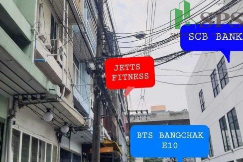 Commercial building for rent near BTS Bang Chak (SPSAM1362) 01 (2)