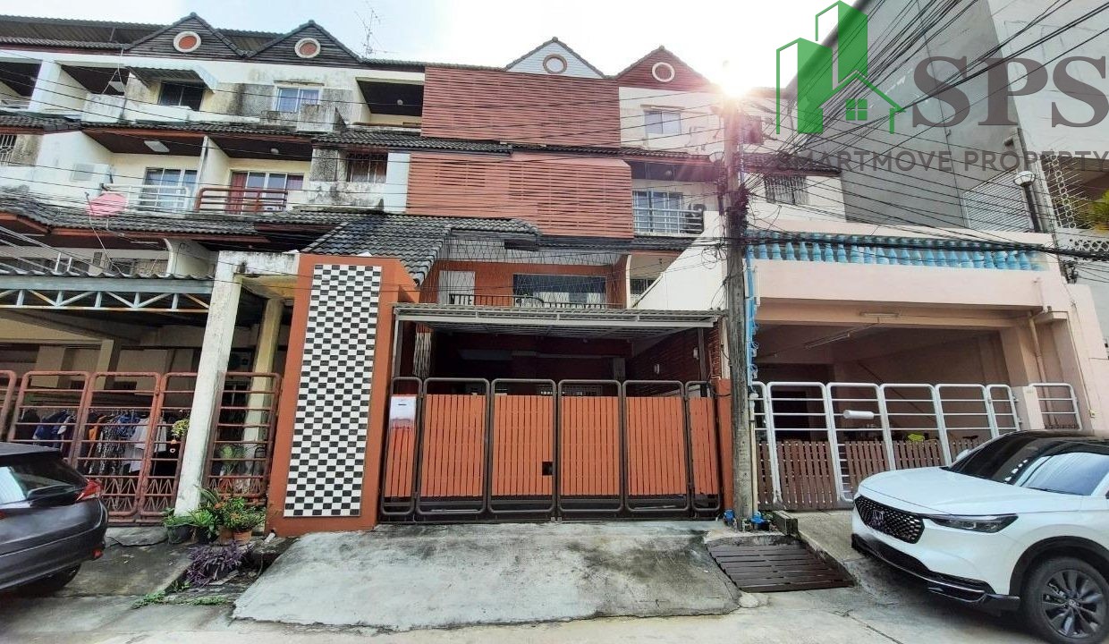 Townhouse for rent, Warathorn Ville Village, Phatthanakan 44 (SPSAM1528) 01